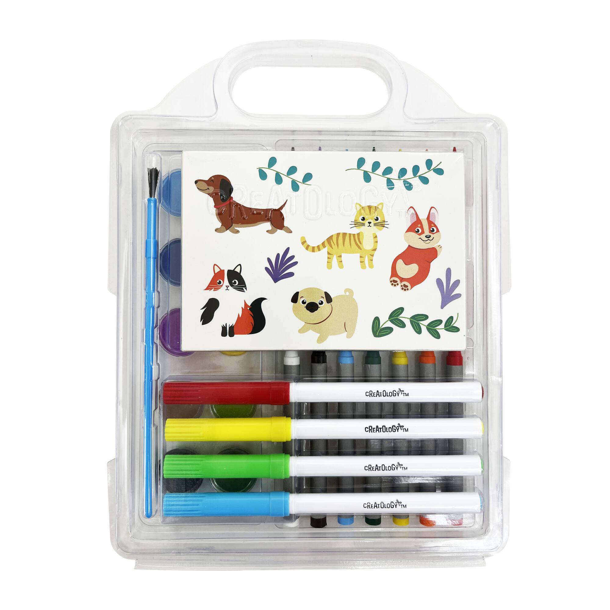 12 Pack: 50 Piece Mini Washable Art Set by Creatology™